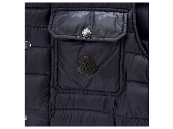 Moncler Ever Pocket Weste Blau - Ansicht 6