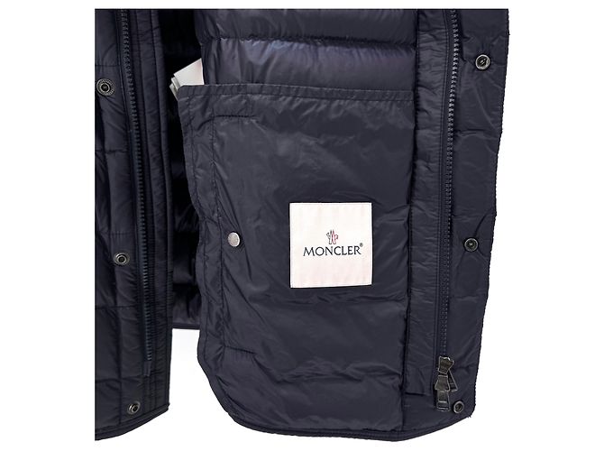 Moncler Ever Pocket Weste Blau - Ansicht 7