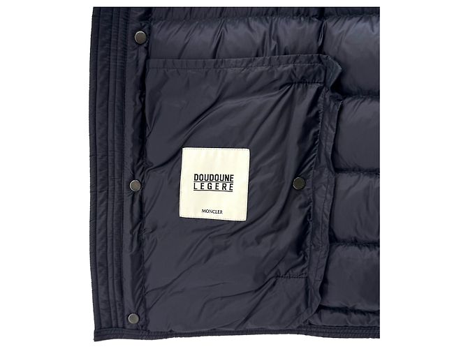 Moncler Ever Pocket Weste Blau - Ansicht 8