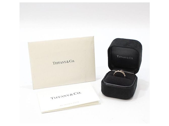 Tiffany & Co Anello stretto True in oro rosa e rosa - vista 2