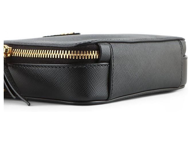 Prada Saffiano Odette Kettengürteltasche Schwarz - Ansicht 5