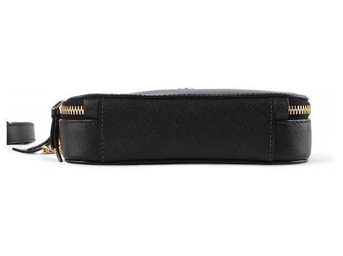 Prada Saffiano Odette Kettengürteltasche Schwarz - Ansicht 6