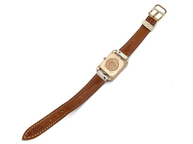 Hermès Orologio Cape Cod in oro e diamanti Rosa - vista 3