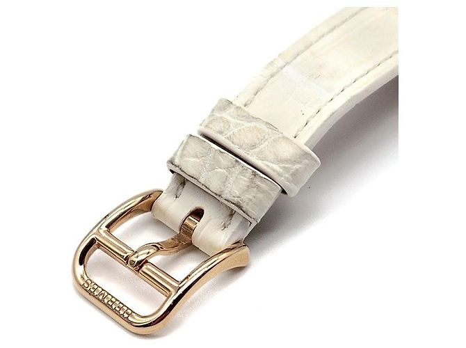 Hermès Orologio Cape Cod in oro e diamanti Rosa - vista 4