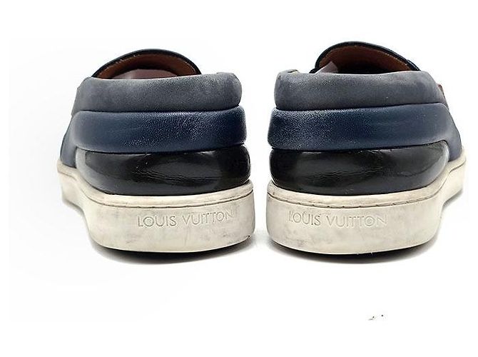 Louis Vuitton Monogram Denim Tempo Slip-On Sneaker Mehrfarben - vista 4