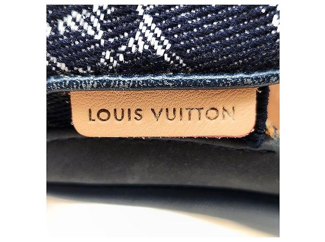 Louis Vuitton Monogram Denim Tempo Slip-On Sneaker Mehrfarben - vista 6