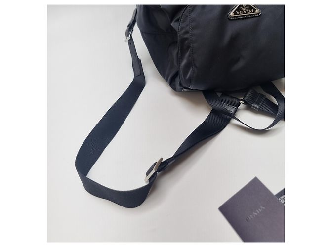 Prada Re-Nylon Rucksack mit Etui (Top Qualität, Komplettset) Schwarz - Ansicht 13