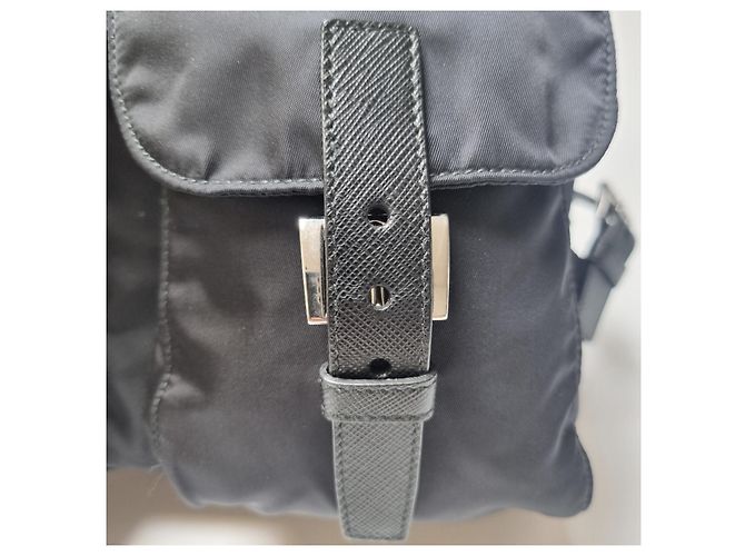 Prada Re-Nylon Rucksack mit Etui (Top Qualität, Komplettset) Schwarz - Ansicht 18