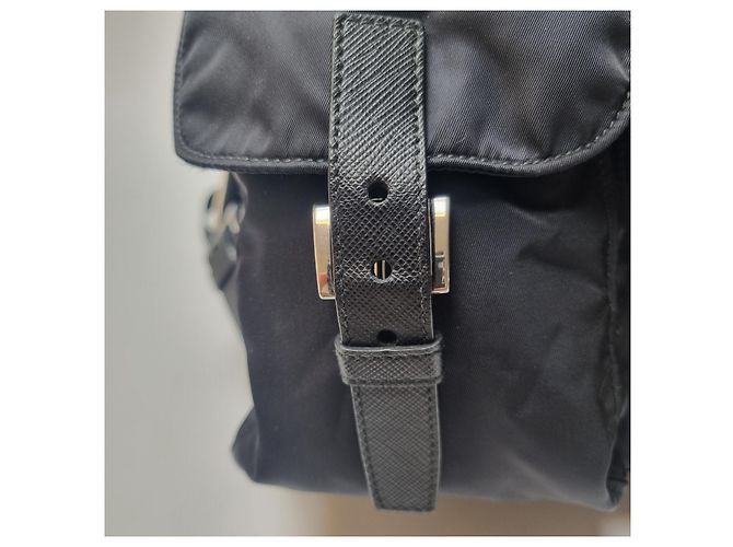 Prada Re-Nylon Rucksack mit Etui (Top Qualität, Komplettset) Schwarz - Ansicht 19