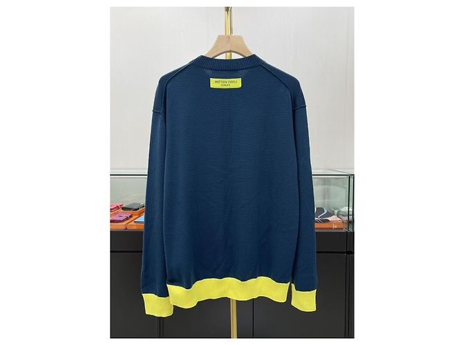 Louis Vuitton Intarsia Signature Crewneck Strickpullover Mehrfarben - Ansicht 7