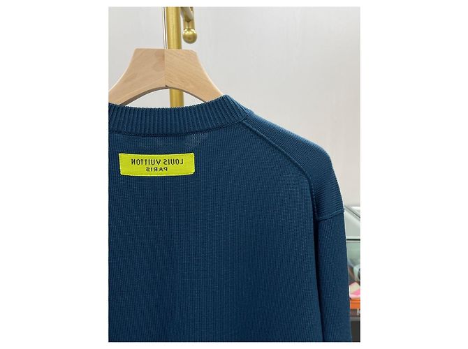 Louis Vuitton Intarsia Signature Crewneck Strickpullover Mehrfarben - Ansicht 8
