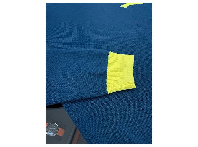 Louis Vuitton Intarsia Signature Crewneck Strickpullover Mehrfarben - Ansicht 9