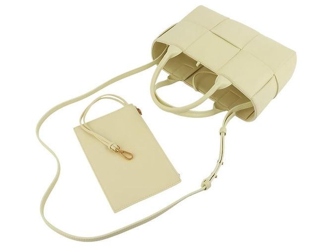 Bottega Veneta Mini Arco Tote Crossbody Golden - Ansicht 4