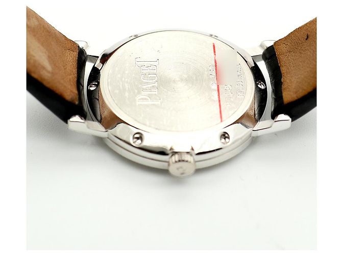 Piaget Altiplano Origin Small Damenarmbanduhr aus Weißgold und Diamanten Quarz - Ansicht 13