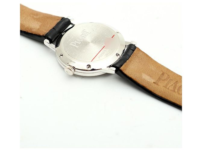 Piaget Altiplano Origin Small Damenarmbanduhr aus Weißgold und Diamanten Quarz - Ansicht 14