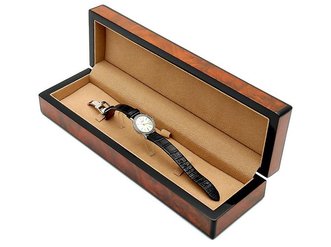 Piaget Altiplano Origin Small Damenarmbanduhr aus Weißgold und Diamanten Quarz - Ansicht 24