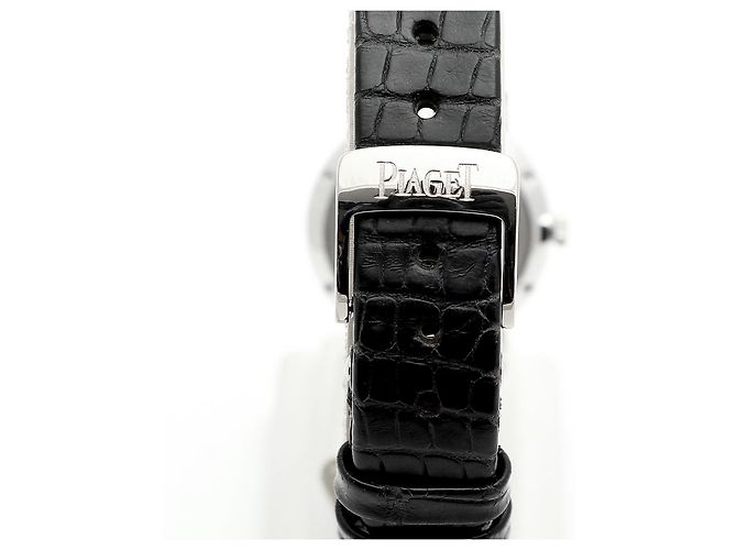 Piaget Altiplano Origin Small Damenarmbanduhr aus Weißgold und Diamanten Quarz - Ansicht 7