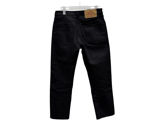 Prada Stretch-Denim-Jeans Schwarz - Ansicht 5