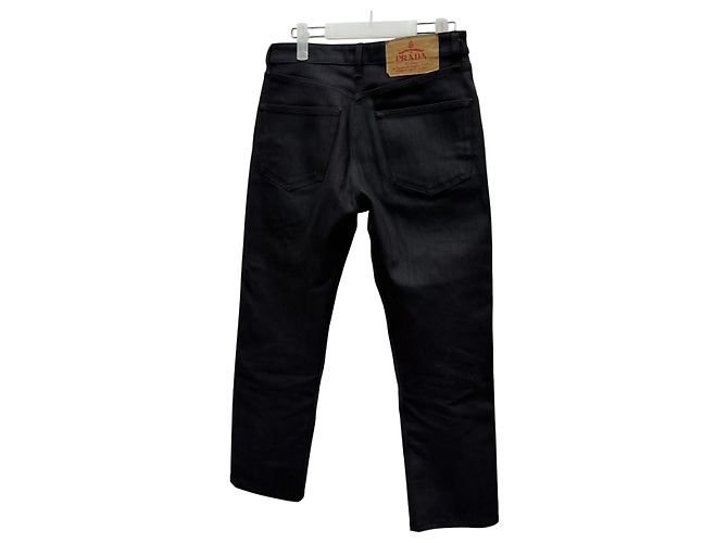 Prada Stretch-Denim-Jeans Schwarz - Ansicht 6