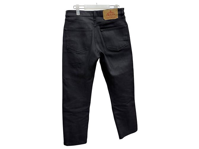 Prada Stretch-Denim-Jeans Schwarz - Ansicht 7