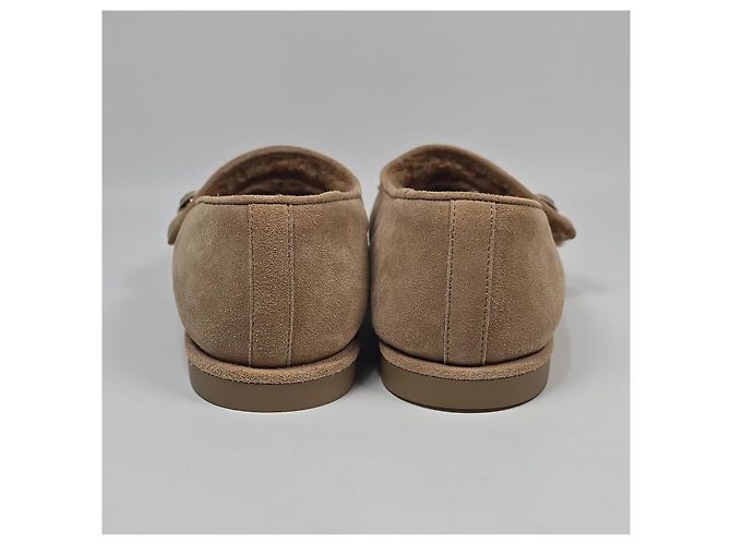 Chanel Scarpe basse Main Jelly in scamosciato e shearling Multicolore - vista 4