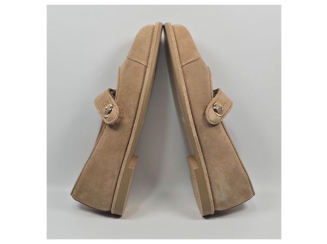Chanel Scarpe basse Main Jelly in scamosciato e shearling Multicolore - vista 5