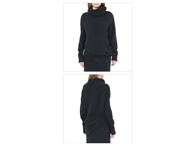 Stella Mc Cartney Asymmetrische Strickware Schwarz - Ansicht 2