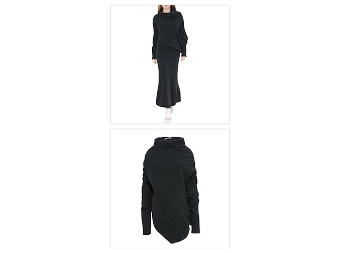 Stella Mc Cartney Asymmetrische Strickware Schwarz - Ansicht 3