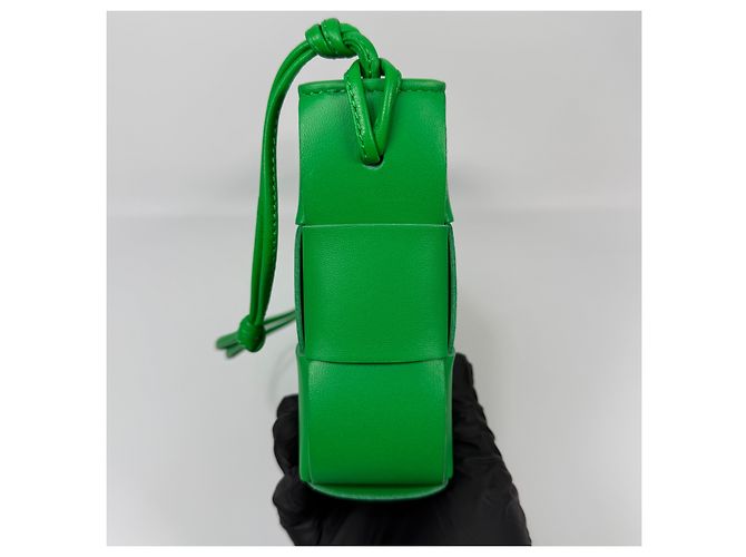 Bottega Veneta Borsa a Spalla Intrecciato Cassette Argento - vista 5