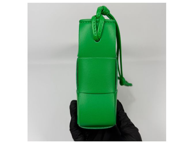 Bottega Veneta Borsa a Spalla Intrecciato Cassette Argento - vista 6