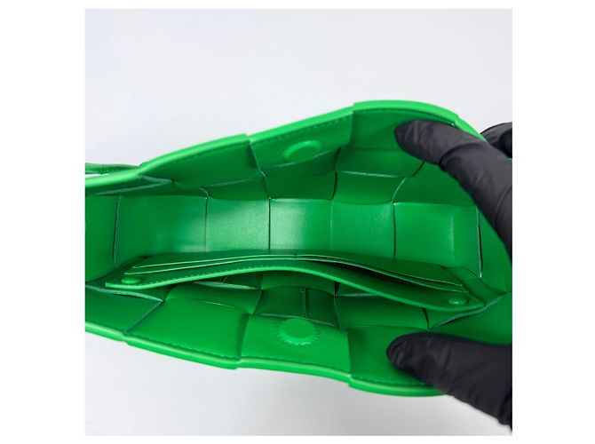 Bottega Veneta Borsa a Spalla Intrecciato Cassette Argento - vista 8