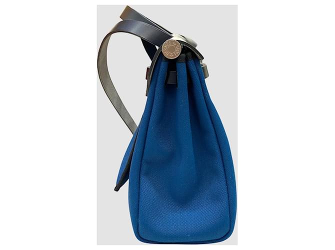 Hermès Erbek PM Navy stamp Blau - Ansicht 5