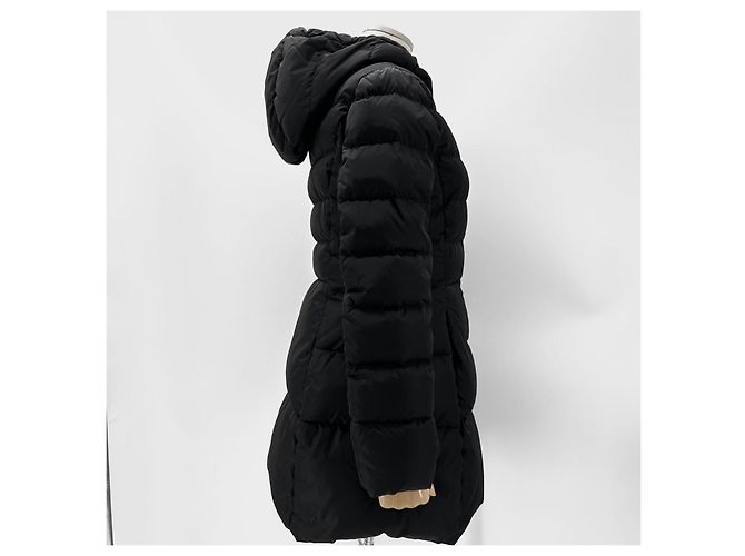 Prada Lange gesteppte Damenjacke aus Re-Nylon mit Triangle-Logo Mehrfarben - Ansicht 5