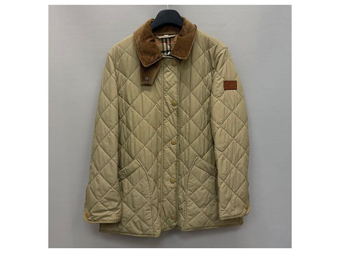 Burberry Steppjacke mit Diamantmuster Golden - Ansicht 2