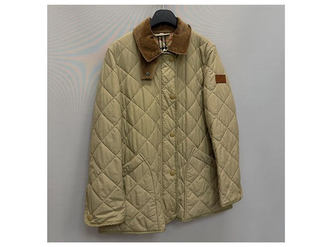 Burberry Steppjacke mit Diamantmuster Golden - Ansicht 3