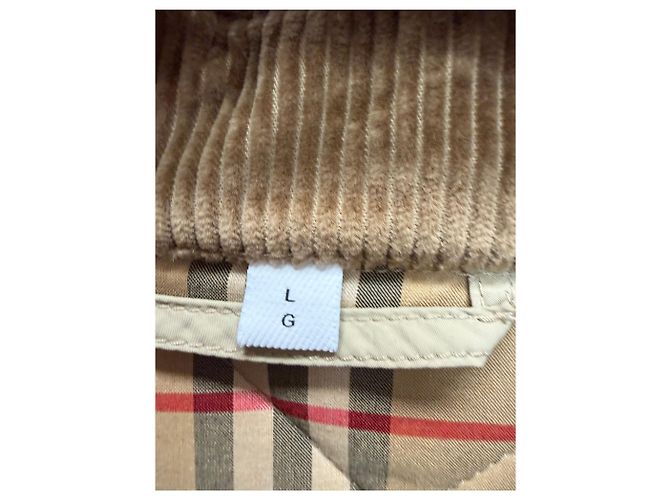 Burberry Steppjacke mit Diamantmuster Golden - Ansicht 8