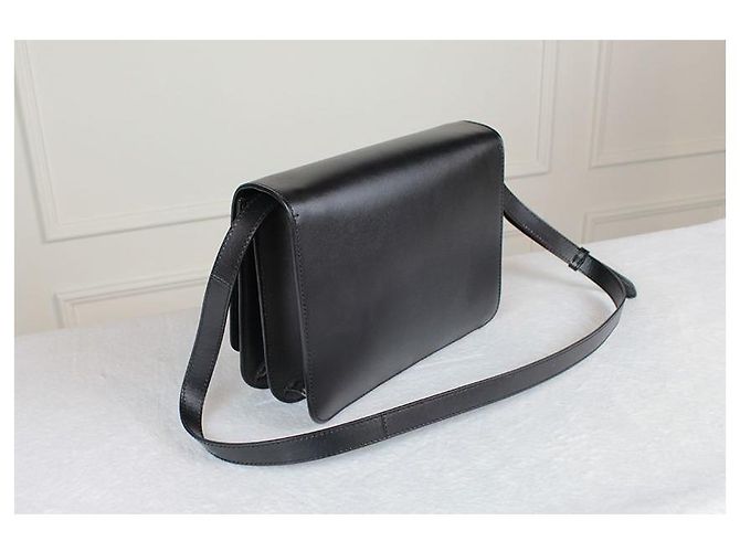 Burberry Borsa a tracolla TB Logo in pelle di vitello oro - vista 13