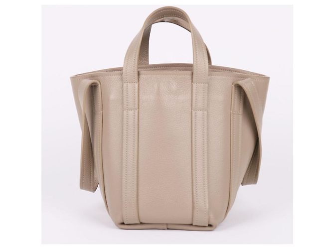 Balenciaga Borsa a Spalla Everyday XS Beige Marrone - vista 3