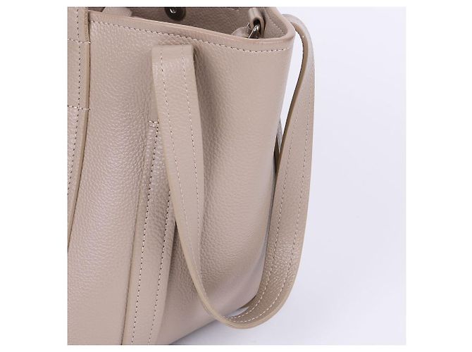 Balenciaga Borsa a Spalla Everyday XS Beige Marrone - vista 5