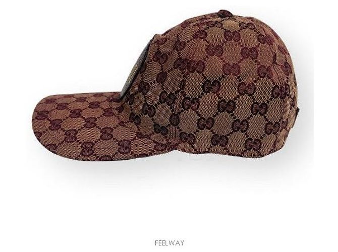 Gucci Cappellino da baseball Rosso - vista 3