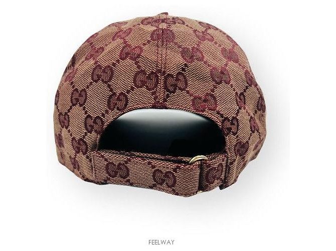 Gucci Cappellino da baseball Rosso - vista 4