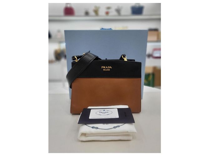 Prada Bolsa transversal de ombro Marrom - vista 2