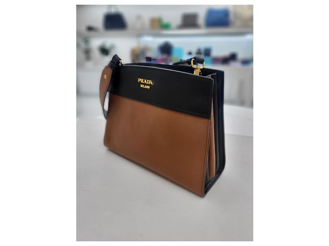 Prada Bolsa transversal de ombro Marrom - vista 5