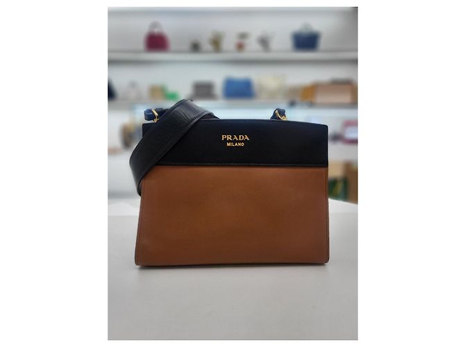 Prada Bolsa transversal de ombro Marrom - vista 9