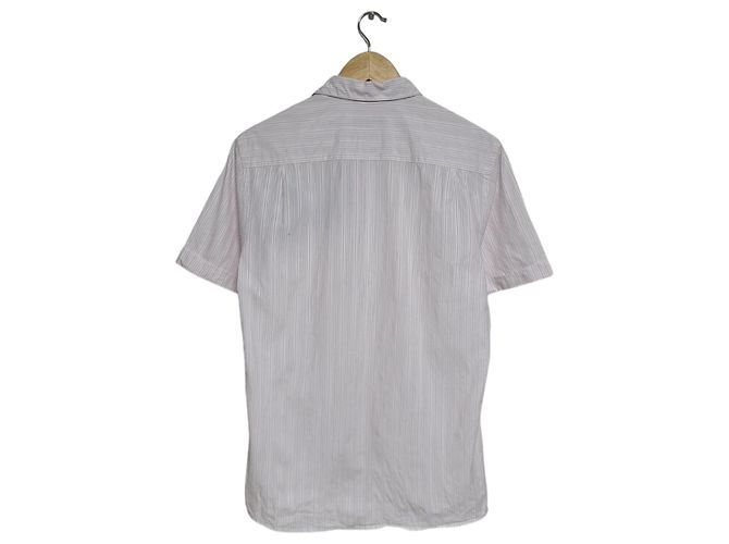 Louis Vuitton Kurzarmhemd mit Spray-Monogramm-Print Silber - Ansicht 2
