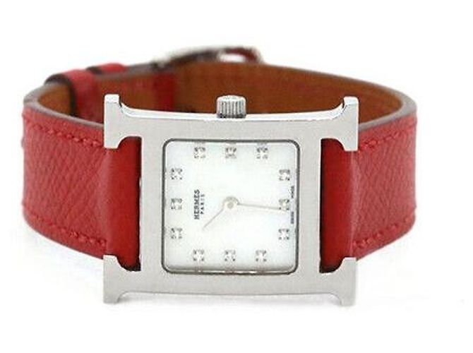 Hermès Acero, Nácar, Diamante Roja - vista 2