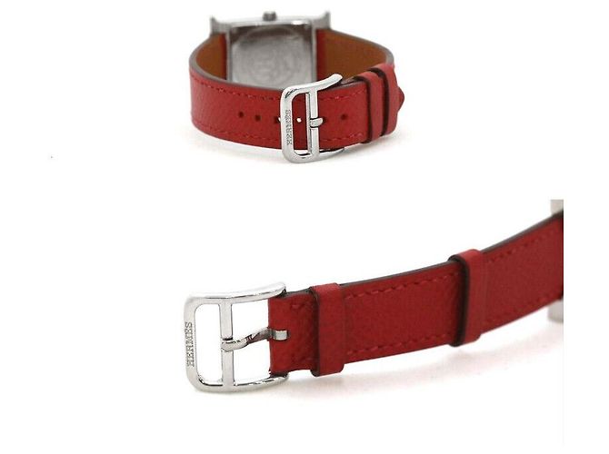 Hermès Acero, Nácar, Diamante Roja - vista 4