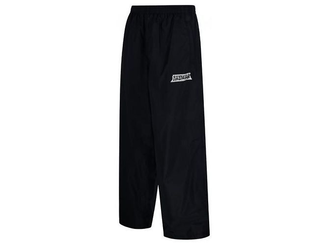 Balenciaga Pantaloni della tuta in cotone e nylon - vista 4