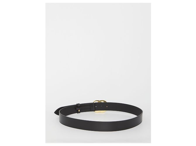 Gucci Generalüberholter Artikel Größe EU GG Marmont Belt Schwarz - Ansicht 2