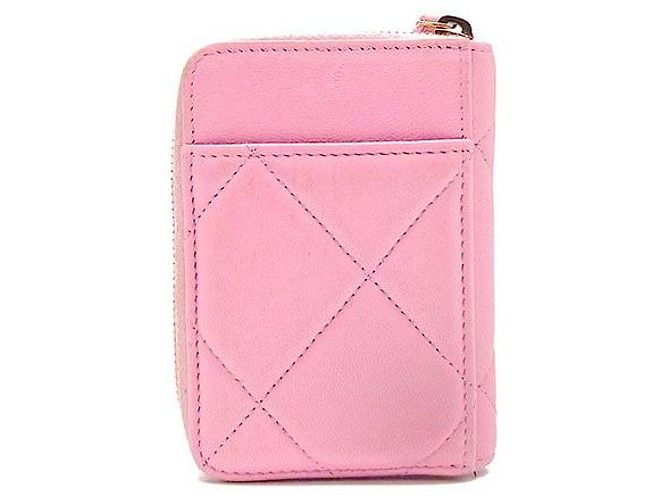 Chanel 19 Chanel Münz- und Kartenetui Pink - Ansicht 3